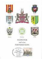 Postzegels > Europa > Duitsland > West-Duitsland >Hannover Und Sein Pärtnerstadte (18319) - Briefe U. Dokumente