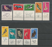 Israel 1963 Birds Y.T. A 28/37 ** - Airmail