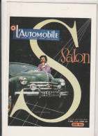 Affiche Du Salon De L'AUTOMOBILE De 1953 - Other & Unclassified