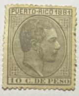 1881.- PUERTO RICO. Edifil Nº53. Nuevo Con Fijasellos (*) - Puerto Rico