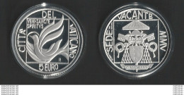 2005 Vaticano € 5,00 Argento Sede Vacante FS - Proof - Vatican