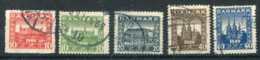 DENMARK 1920 Reunion With North Schleswig I+II  Used.  Michel 110-12, 114-15 - Used Stamps