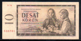 329-Tchécoslovaquie 10 Korun 1960 S76 - Czechoslovakia