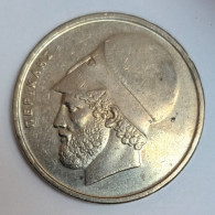 GRÈCE - KM 133 - 20 DRACHMES 1988 - PERICLES - TTB - Griechenland