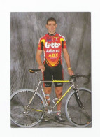 WIELRENNER - CYCLISTE - COUREUR  Hans DE CLERQ - LOTTO - FOTOKAART (5668) - Cycling