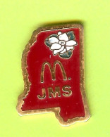Pin's Mac Do McDonald's État Du Mississippi  - 4A23 - McDonald's