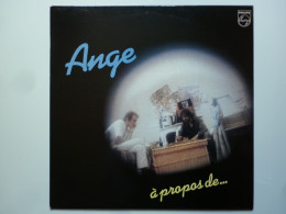 Ange Album 33Tours Vinyle À Propos De... Mint - Autres - Musique Française