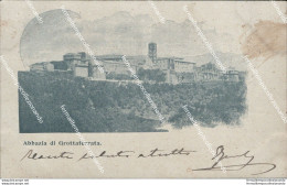 Cg28 Cartolina Abbazia Di Grotaferrata Provincia Di Roma Lazio - Andere & Zonder Classificatie