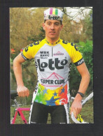 WIELRENNER - CYCLISTE - COUREUR  HAEX Jos - Ploeg LOTTO - Postkaart (5954) - Cycling