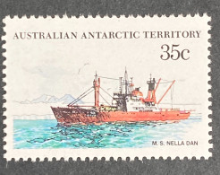 Nella Dan (Supply Ship) 35c Australia Stamp 1980 Sg Aq 47 MNH - Mint Stamps