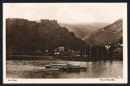 AK Rheinfels, Ruine, Vom Rhein Gesehen  - Andere & Zonder Classificatie