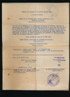 Extrait JORF 1963  Concession Médaille Militaire Infanterie Métropolitaine Dumont Roger Louis  Laon - Documents