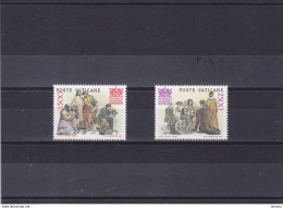 VATICAN 1986 ACADEMIE PONTICALE DES SCIENCES Yvert 800-801, Michel 897-898 NEUF** MNH Cote 10 Euros - Ungebraucht