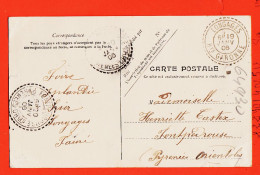 00493 / ♥️ Triple Facteur Boitier LONGAGES & FONTPEDROUSE ◉ TOULOUSE Place ESQUIROL Marché Fleurs 1905 à CASTEX ◉L-L 22 - Toulouse