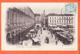 00487 / ⭐ 31-TOULOUSE ◉ Place Du Capitole ◉ Facteur-Boitier FONTPEDROUSE 1905 à CASTEX ◉ Collections NEURDEIN N-D 6 - Toulouse