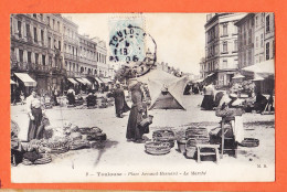 00476 / ♥️ 31-TOULOUSE ◉ Marché Place ARNAUD-BERNARD ◉ Facteur Boitier LONGAGES 1906 à CASTEX ◉ Edit M-B ? N° 2 - Toulouse