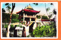 00160  / ⭐ ◉  HANOI Nord-Viet-Nam Pagode Dite MOT COT 1959 Madame AUGIER Photo-Bromure Cliché Editions P.C 178 Viet - Viêt-Nam