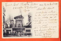 00457 ● PARIS XVIII Moulin Rouge 1900 PIERREL Hotel Grand Pavillon Rue Echiquier à Olympe CREUSOT Restaurateur Bussang - Arrondissement: 18
