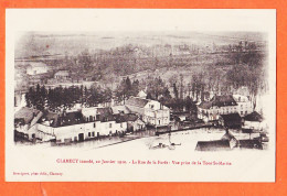 00060 ♥️ Rare CLAMECY 58-Nièvre Inondé 20 Janvier 1910 Rue Foret Vue Prise Tour SAINT-MARTIN Editeur DESVIGNES - Clamecy