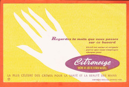 00192 ● CITRONEIGE Crème Jus Citron Naturel Santé Beauté Mains Parfumerie NEIGE Des CEVENNES Paris Buvard Blotter - Parfums & Beauté