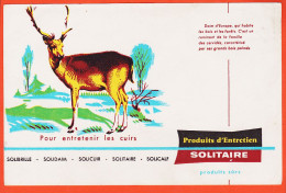 00173 ● CERF Produits Entretien SOLITAIRE Entretenir Cuirs Solibrille Solidaim Solicuir Solicalf Buvard-Blotter - Waschen & Putzen