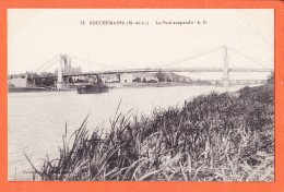 00306 ● ( Etat Parfait ) BOUCHEMAINE 49-Maine Loire Le Pont Suspendu 1910s Collection BRUEL A-B 23 - Andere & Zonder Classificatie