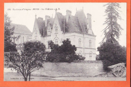 00307 ● ● Peu Commun MURS Environs ANGERS 49-Maine Loire Le Chateau 1910s Collection BRUEL A-B 218 - Andere & Zonder Classificatie