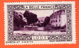 00168 ● (1) LODS 25-Doubs Pub Chocolat KWATTA Vignette Collection LA BELLE FRANCE HELIO-VAUGIRARD Erinnophilie - Tourism (Labels)