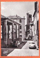 00321 / ⭐ ◉ CORDES 81-Tarn PANHARD Dyna Z DAUPHINE Fourgonnette RENAULT Place De La HALLE 1955s Photo-Bromure ESTEL - Cordes