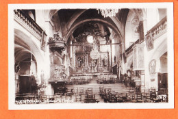 00254 ● BEAUFORT 73-Savoie Intérieur De L'Eglise 1950s Photo-Bromure HOURLIER-BOUQUERON 5100-36 La Tronche Isère - Beaufort