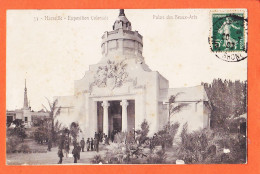 00155 ● MARSEILLE Exposition Coloniale 1906 Palais BEAUX-ARTS à BOUTET Port-Vendres Carte Officielle H-W 33 BAUDOUIN - Kolonialausstellungen 1906 - 1922