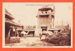 00142 ● MARSEILLE (13) Exposition Coloniale 1922 Les Chameaux AFRIQUE OCCIDENTALE - LEVY NEURDEIN 49 Bouches Du Rhone - Kolonialausstellungen 1906 - 1922