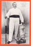 00380 ♥️ CETTE Sète Louis VAILLE Dit Le MOUTON Champion Des Poids Lourds Jouteurs Célèbres 1912-TREMESAYGUES Barbaira  - Sete (Cette)