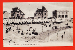 00211 / ⭐ ◉ ( Etat Parfait ) LE CROISIC 44-Loire Atlantique Scène De Plage à PORT-LIN 1910s LEVY 22 - Le Croisic