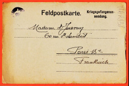 00414  /⭐ ◉  ♥️ Stalag SOLTAU Hannover 30-15 Kriegsgefangenenlager 11-01-1918 JOUVION 117e Inf. à Mme 60 Rue St Lambert - Soltau