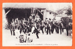 00128 ♥️ Peu Commun FOURCHAMBAULT 58-Nièvre Société Des SANS-SOUCI " CHACUN Sa PARTIE " 1910s  - Andere & Zonder Classificatie