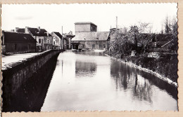 00326 ● Peu Commun Carte-Photo LESIGNY Sur Creuse 86-Vienne Le MOULIN 1950s Photo -Edition Véritable P-81 - Andere & Zonder Classificatie