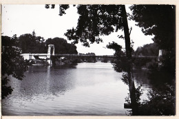 00427 / ⭐ ◉ BONNEUIL MATOURS 86-Vienne PONT Suspendu 1940s Projet Maquette Bromure E-408 Edition Touristique FRANCE - Andere & Zonder Classificatie