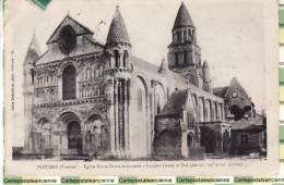 00206 ● Vienne POITIERS Eglise Notre Dame N-D La GRANDE Façade Ouest Et Sud 1915 à BOUET Avenue Gambetta Roche Sur Yon - Poitiers