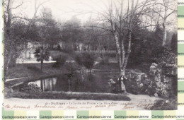 00215 ● Vienne POITIERS Le Jardin Des Plantes Pièce D'eau 20.01.1922  - MALCUIT N°18 - Poitiers