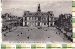 00216 ● Vienne POITIERS Place D'Armes Hotel De Ville CPA 1910s  - LEVY N°143 - Poitiers