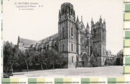 00224 ● Vienne POITIERS Cathedrale Saint PIERRE St Peter Cathedral CPA 1920s - PAPEGHIN N°44 - Poitiers