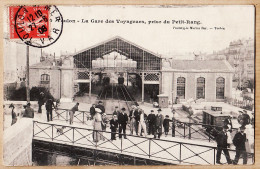00016  / ⭐ ◉  TOULON 83-Var La GARE Des VOYAGEURS Prise Du PETIT RANG à BOUTAT Coiffeur Rue Anjou St Nazaire Marius BAR  - Toulon