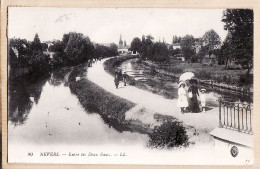 00045 ● NEVERS Nièvre Entre Les DEUX EAUX 16-08-1915 à AUGER Boulevard De L'Est Bourg-les-Valence - Nevers