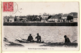 00113 ● Saint St LEGER Les VIGNES Nièvre Barque BAC Militaire 04.10.1905 à CHEVALIER Ivry-Port Seine - Autres & Non Classés