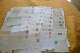 Lot Années 1950 1990 Oblitérations Département De La HAUTE MARNE 52 Environ 500 Enveloppes Entières - Handstempels