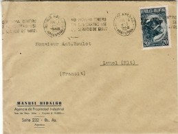 ARGENTINA 1948 LETTER SENT FROM BUENOS AIRES TO LUNEL - Briefe U. Dokumente