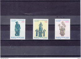 VATICAN 1987 BAPTÊME DE LA LITUANIE Yvert 806-808, Michel 913-915 NEUF** MNH Cote 9,25 Euros - Unused Stamps