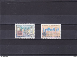 VATICAN 1987 Musée Philatélique Et Numismatique Yvert 815-816, Michel 924-925 NEUF** MNH Cote 9 Euros - Unused Stamps