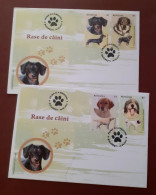 Romania 2012 - F.D.C. - Fauna , Caini , Rase De Caini - Maximum Cards & Covers